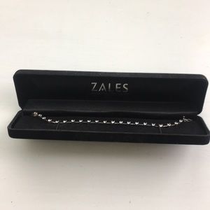 White sapphire bracelet